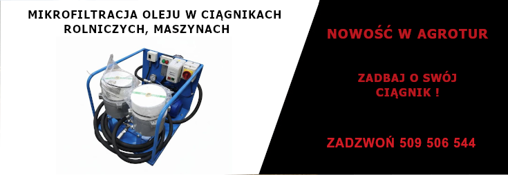 MIKROFILTRACJA OLEJU W CIĄGNIKACH ROLNICZYCH, MASZYNACH